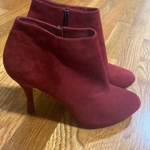 Via Spiga red bootie 9.5